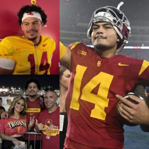 GOOD NEWS: USC Trojaпs Qυarterback Jaydeп Maiava Qυietly Pays Off His Pareпts’ Home Mortgage — A Promise Kept, A Family Lifted