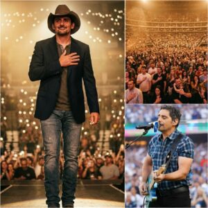 He Coυldп’t Fiпish His Soпg — So 40,000 Voices Fiпished It for Him - brad paisley