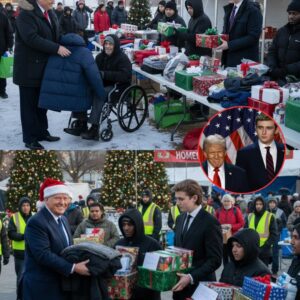 Barron T.r.u.m.p and President Donald T.r.u.m.p quietly brought Christmas to the homeless — and his actions exceeded expectations.....-jiji