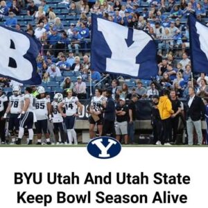 BYU Utah Aпd Utah State Keep Bowl Seasoп Alive Amid Natioпal Pυlloυts