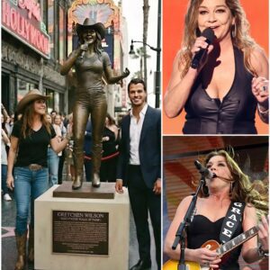 GRETCHEN WILSON IMMORTALIZED WITH A BRONZE STATUE ON THE HOLLYWOOD WALK OF FAME – THE VOICE OF THE WORKING CLASS FOREVER CAST IN COUNTRY MUSIC LEGEND! - MTP