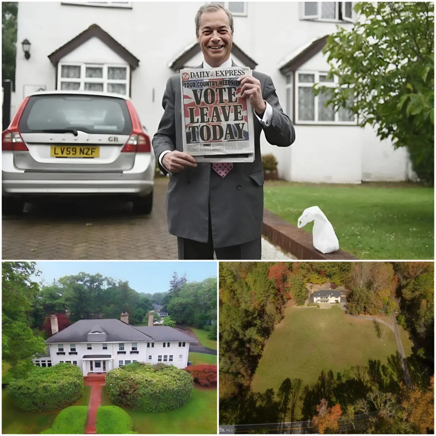 BREAKING NEWS: Nigel Farage Pledges £2.6 Million to Convert Family Property into Shelter for Homeless Youth in His Hometown – besu