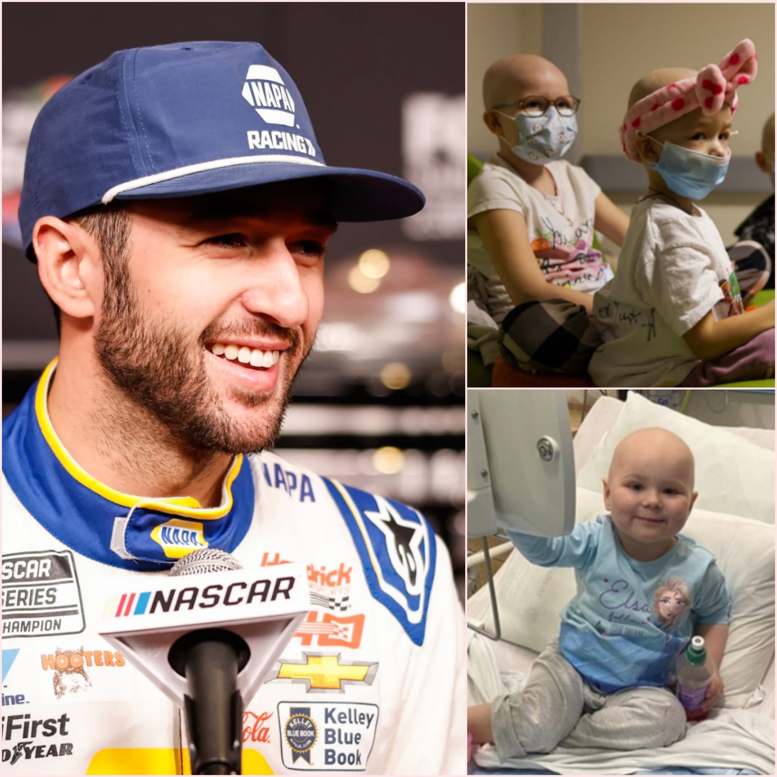 NASCAR Star Chase Elliott Donates Entire 2026 Prize Money to Support Cancer Patients. hehe