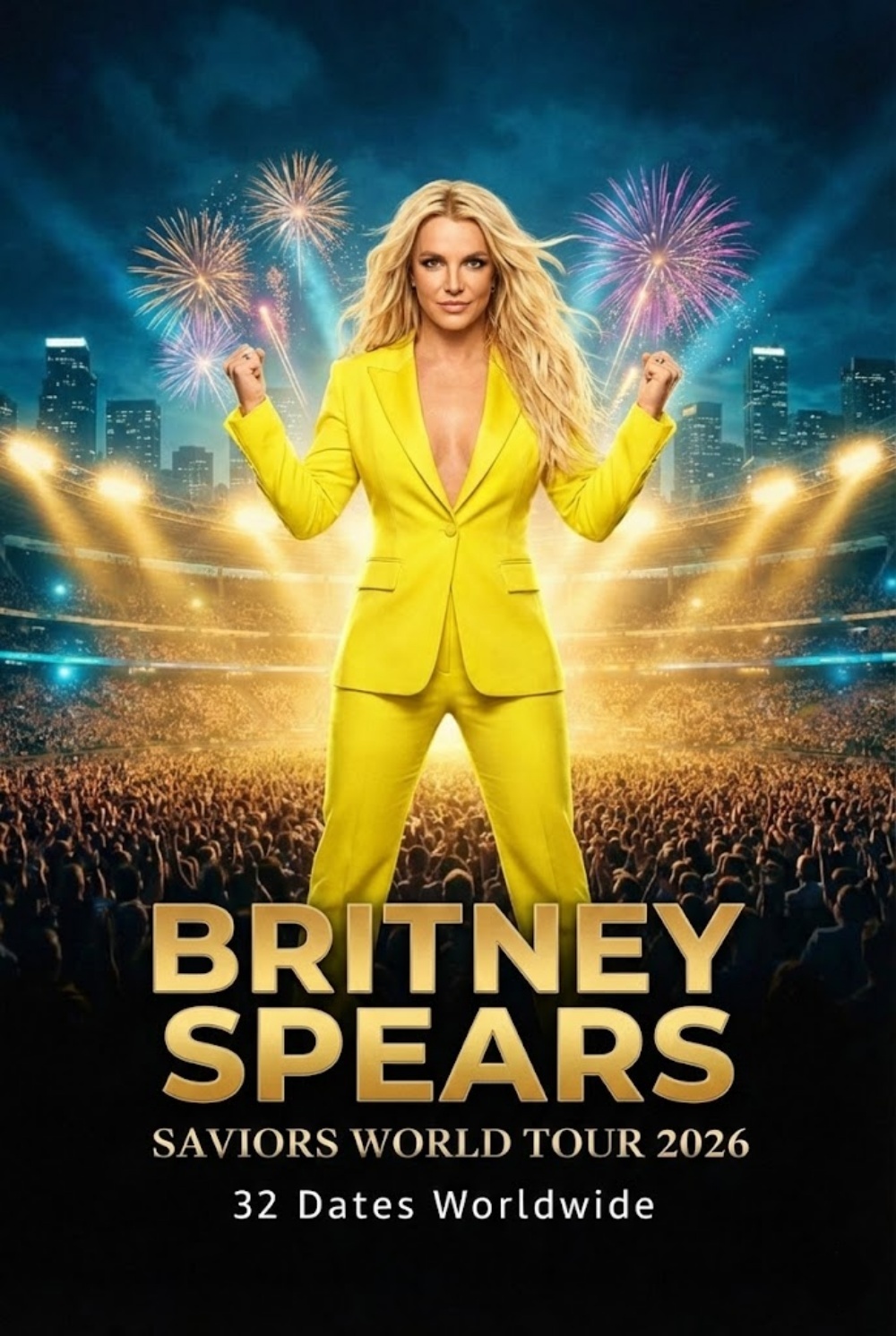 The Princess Returns: Britney Spears Breaks the Internet with ‘Saviors World Tour 2026’ Announcement – vts